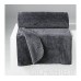 Douceur d'Intérieur Plaid Flanelle Sweden Polyester Anthracite 150 x 125 cm - B01J99558O